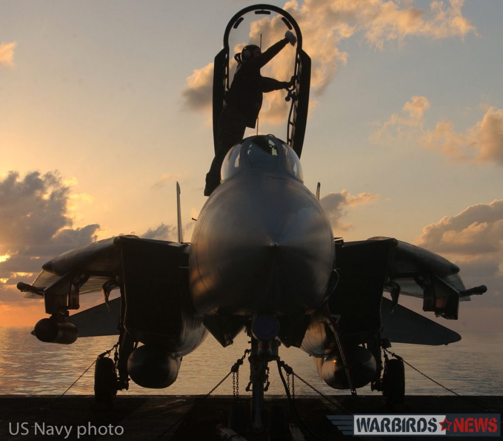From Boneyard to Airshow? Former Tomcat Aircrewmen Discuss the Future of the F-14 Tomcat and the Maverick Act 10 011224 N 7686C 502