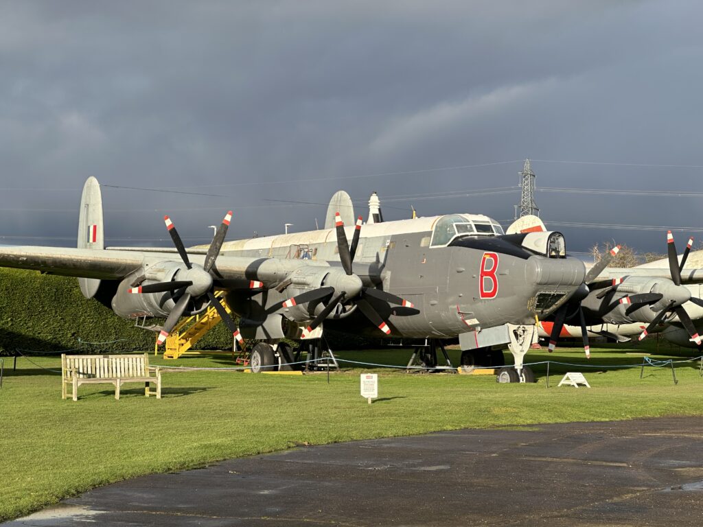 Work on the museum's Avro Shackleton WR977 is a high priority for the team in 2024. [Photo by Howard Heeley, Down To Earth Promotions]