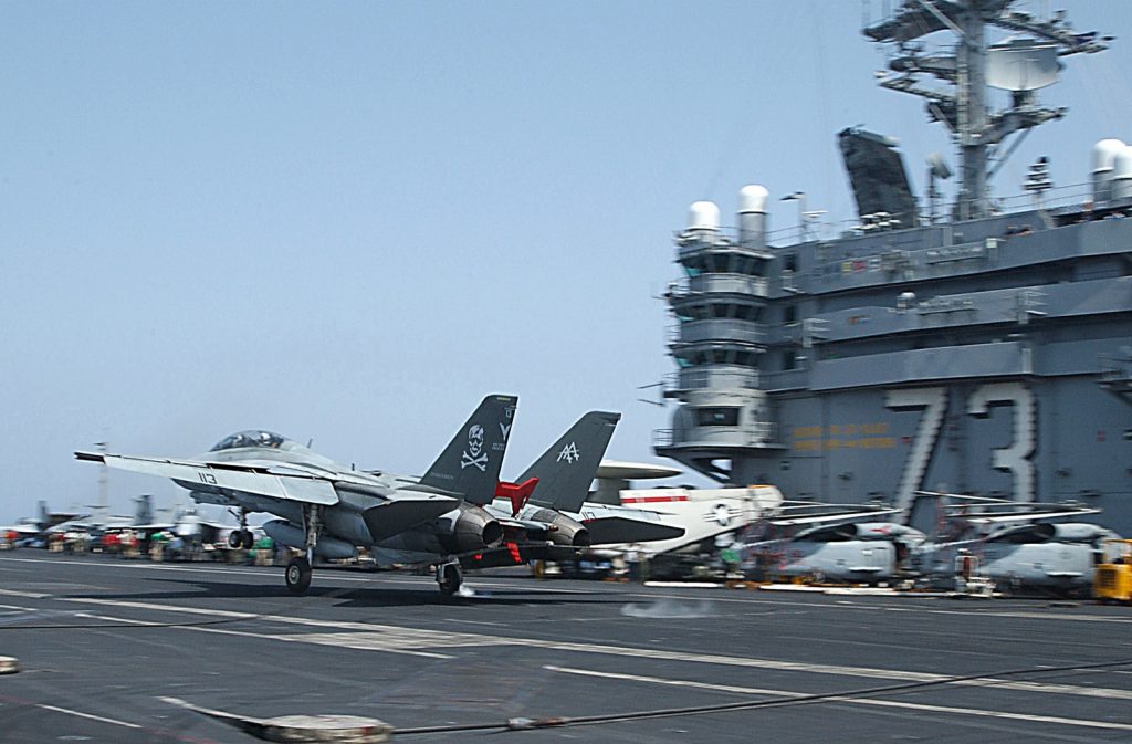 From Boneyard to Airshow? Former Tomcat Aircrewmen Discuss the Future of the F-14 Tomcat and the Maverick Act 17 020703 N 3986D 005 2