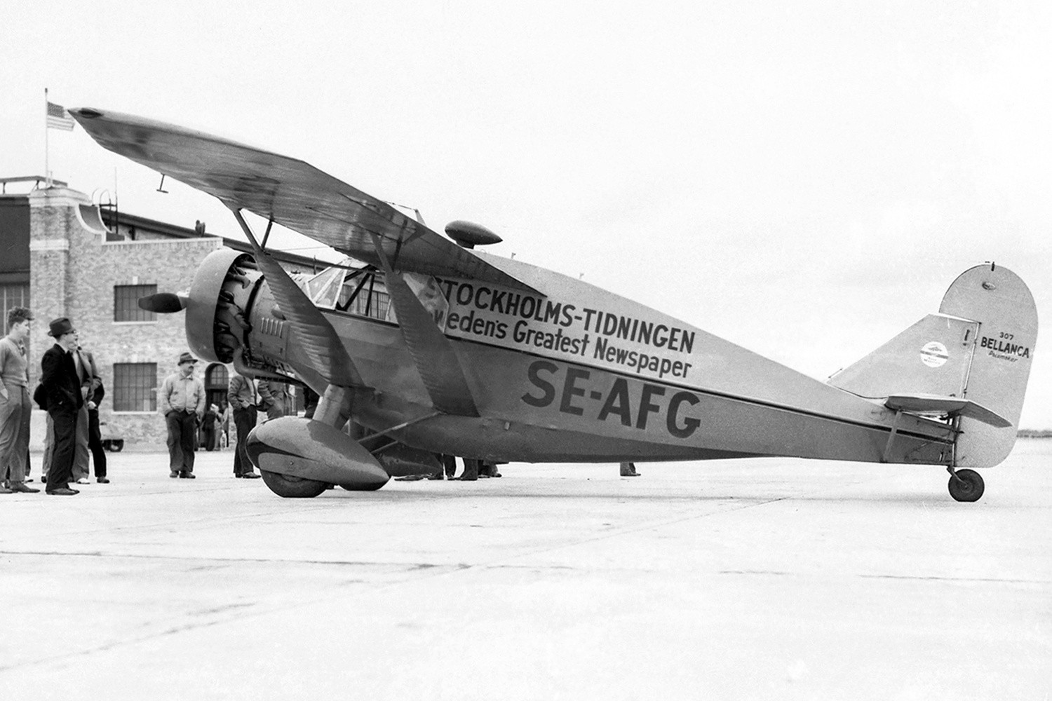 "Wrong Way" Corrigan's Little Ray of Sunshine Among the Planes of Fame 32 0427044