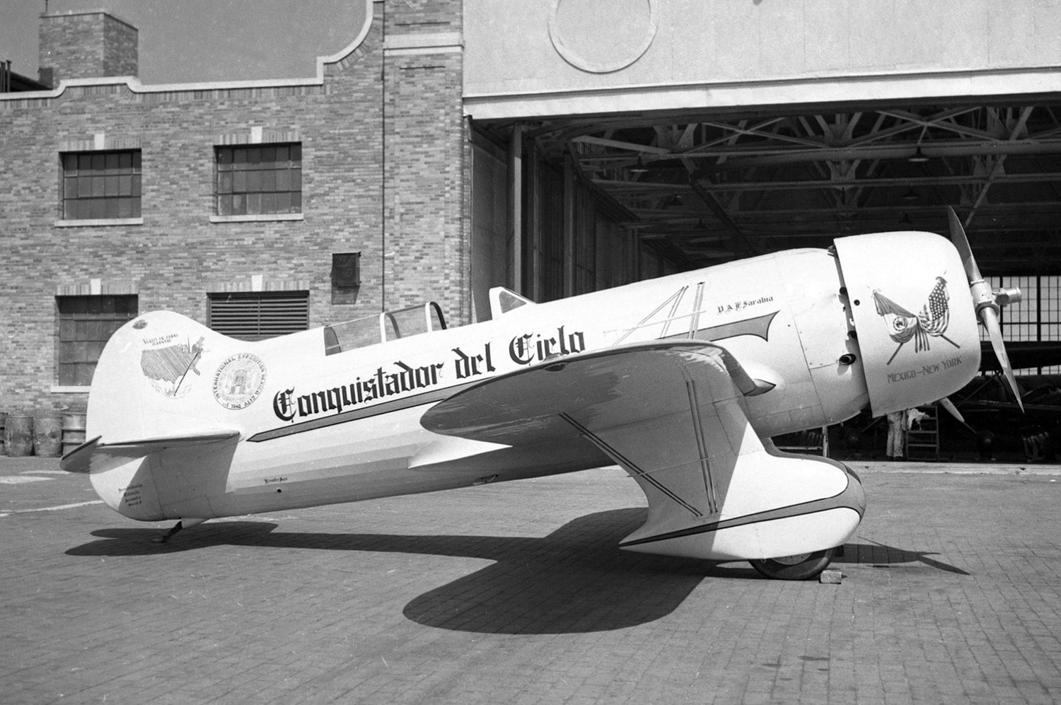 Mid America Flight Museum's Gee Bee QED II Flies! 25 0591627
