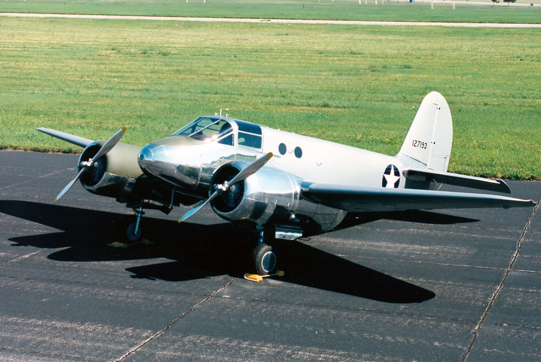AT-10 Wichita 41-27193 at the National Museum of the United States Air Force. (U.S. Air Force photo)