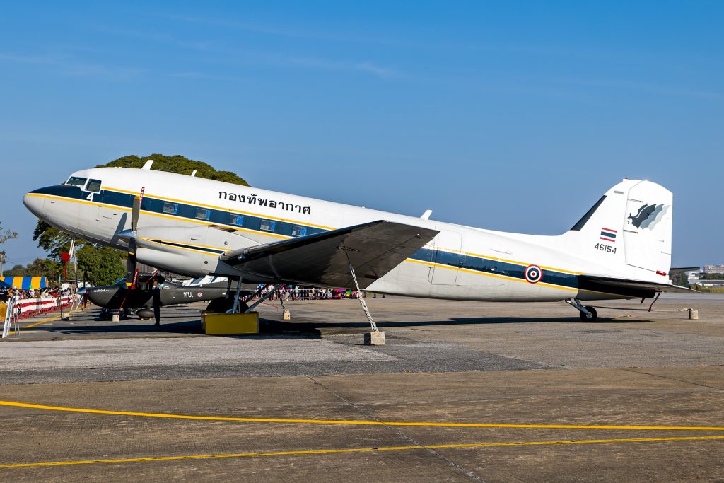 Mapping the Survivors: Rene Ligon’s Quest to Document the World’s Remaining Douglas DC-3s 19 07 RTAF BT 67 46154 20250111 PHS 1