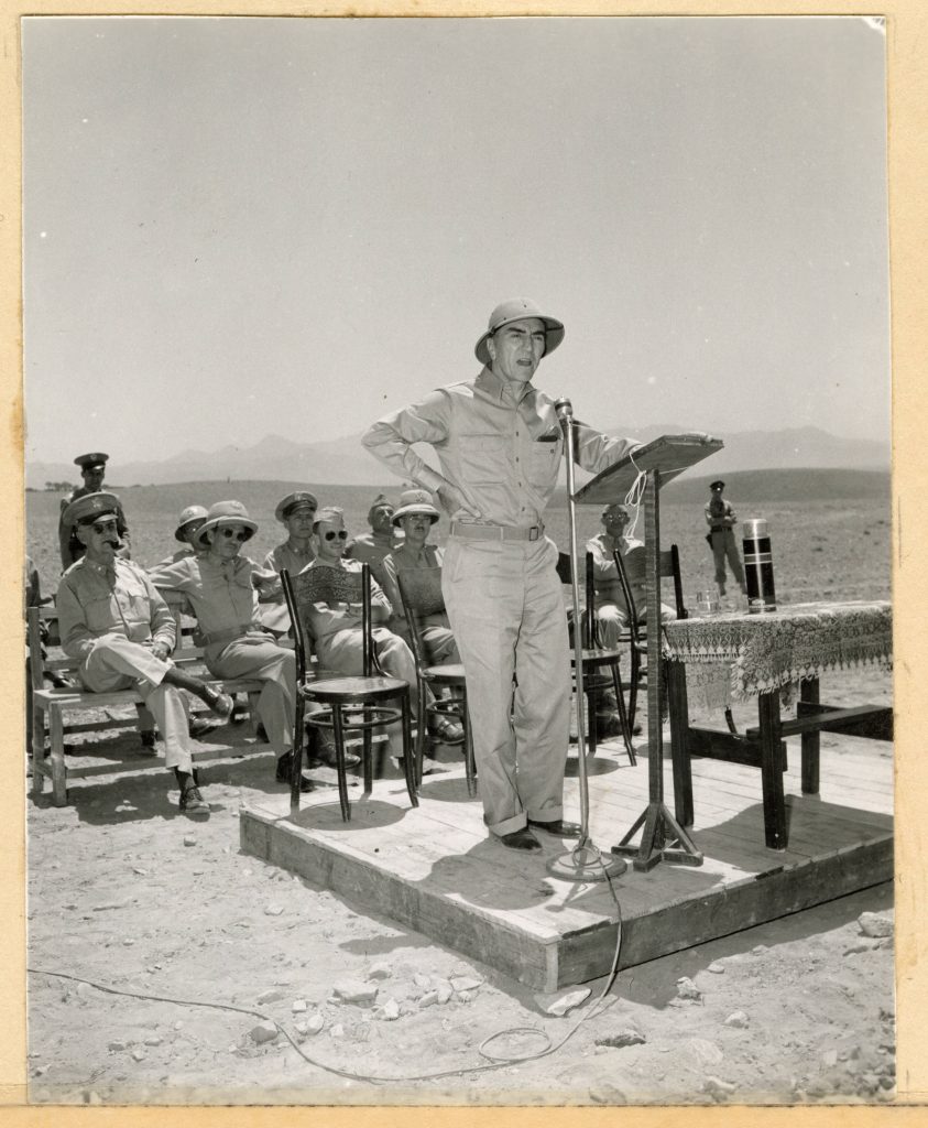 From the Racetrack to the Clouds: The 26 Victories of Captain Edward Rickenbacker 17 098 Eddie Rickenbacker speaking USACE p15141coll5 9426