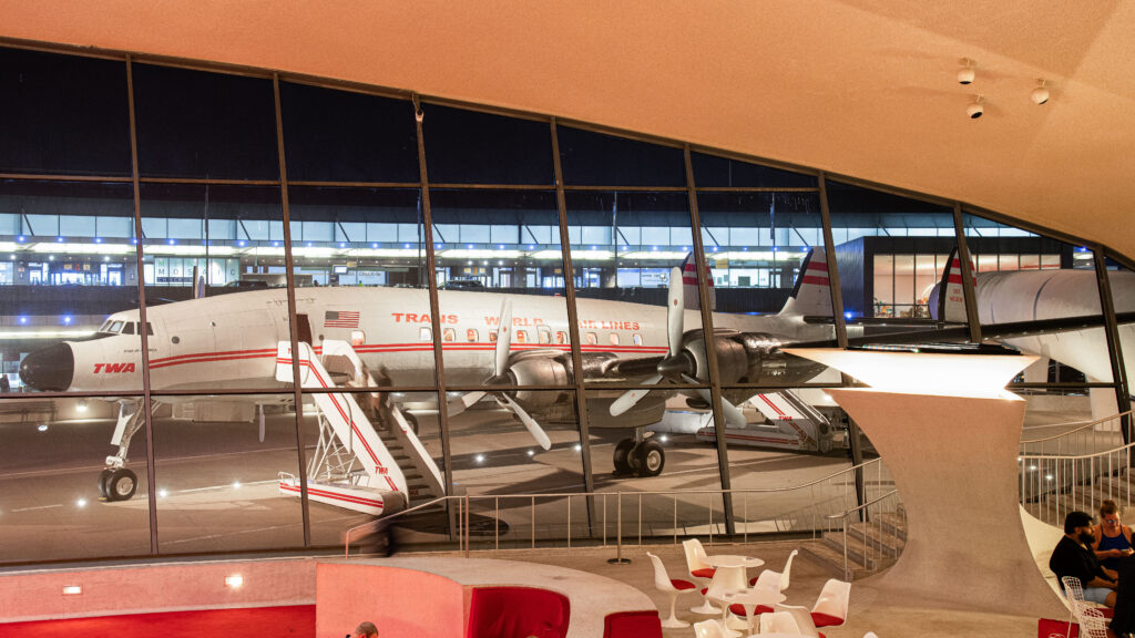 Connie Cocktail Lounge at The TWA Hotel - Vintage Aviation News