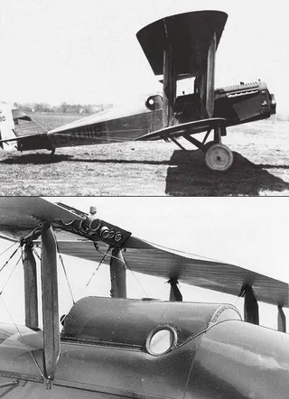 100 Years Ago Today June 8 1921 The first aircraft with a pressurized cabin a Dayton Wright USD 9A makes its first flight