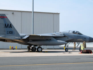 104th Fighter Wing donates F 15C to New England Air Museum 0722 Z DY432 2001