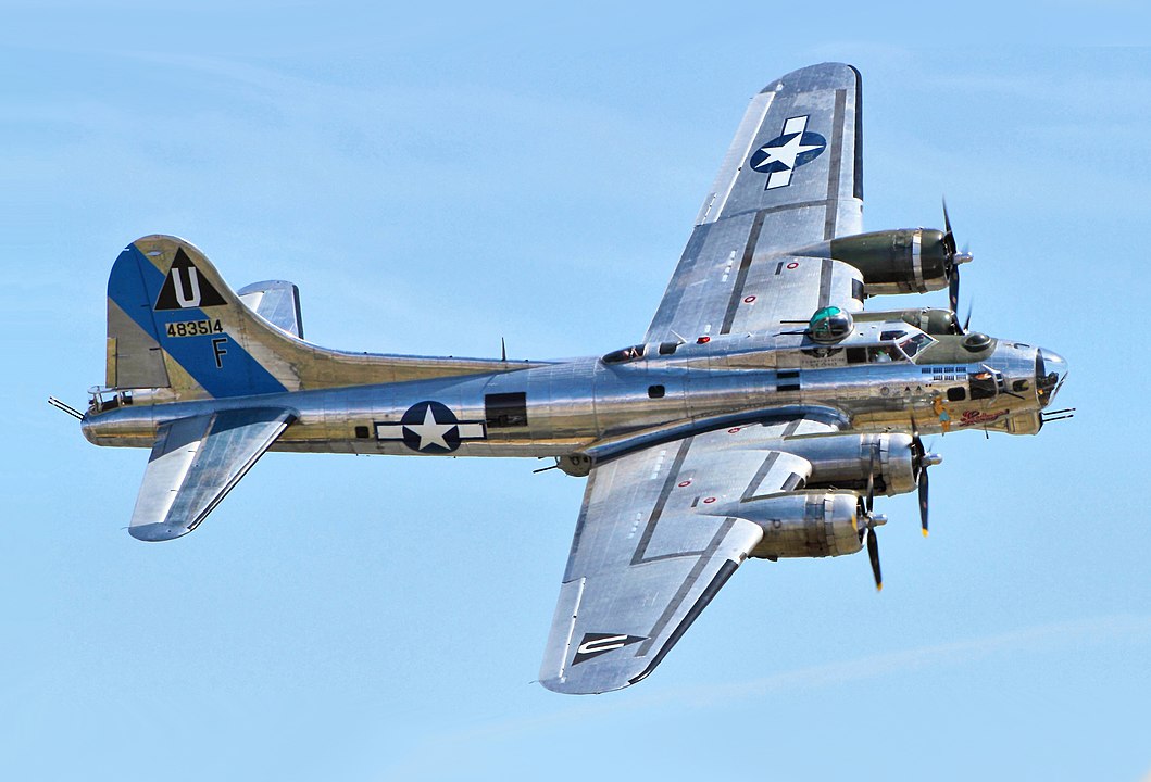 1059px B17 Chino Airshow 2014 framed