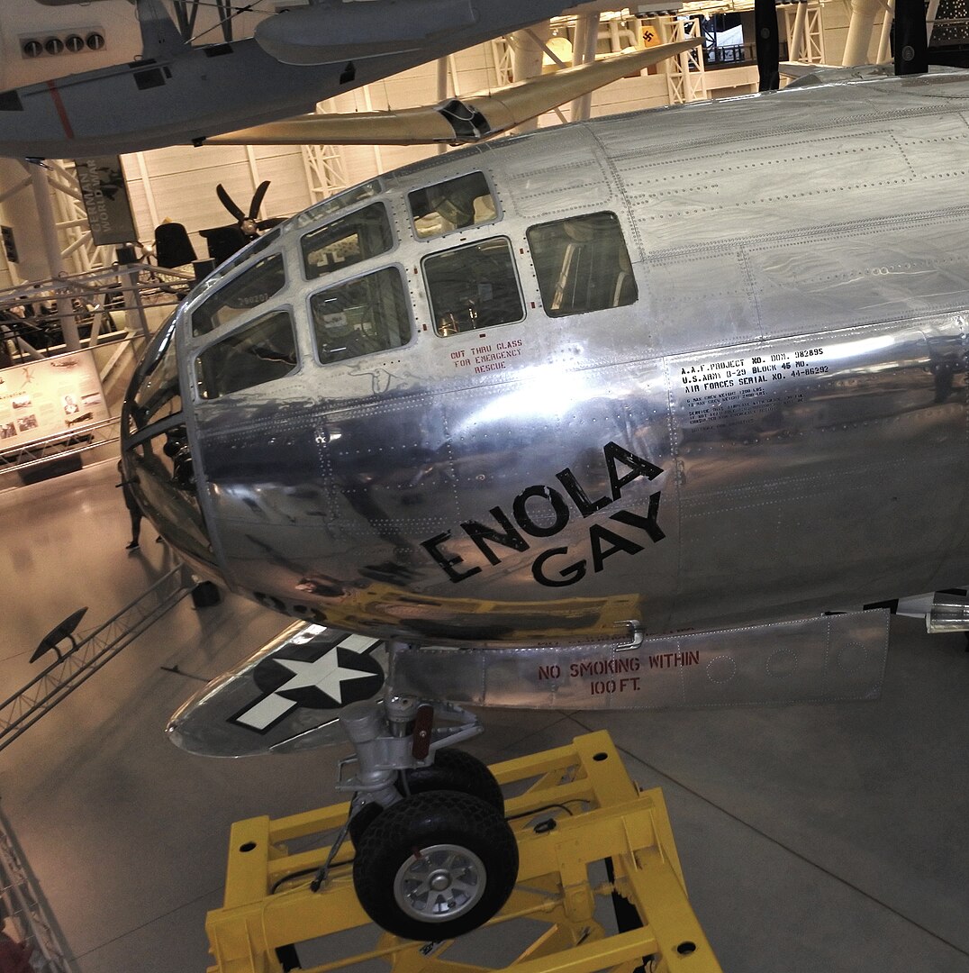 1076px Enola Gay nose