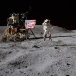 1080px John W. Young on the Moon