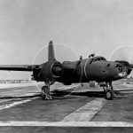 1088px North American XB 28 running up