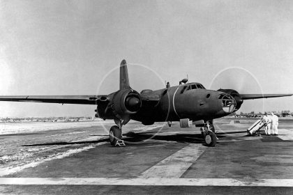 1088px North American XB 28 running up