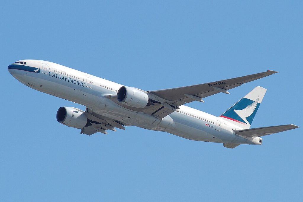 The Museum of Flight to Mark Boeing 777 Anniversary with Special "Triple Seven Sunday" Program 11 1280px Cathay Pacific Boeing 777 200 B HNL@HKG