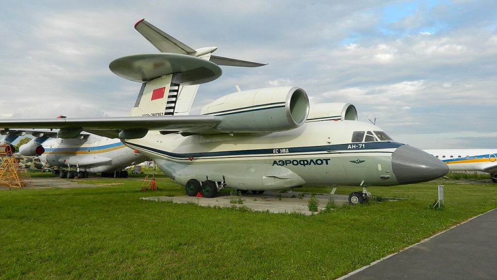 Today In Aviation History: First Flight of the Antonov An-71 Madcap 11 1280px antonov an 71 batuzak 1