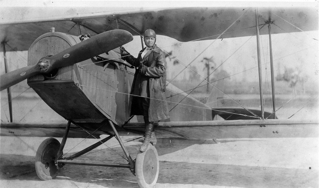 Bessie Coleman, F-16 Test Pilot Dave Palmer to Receive Fort Worth Aviation Museum's 2026 Wings Awards 11 1280px bessie coleman and her plane 1922