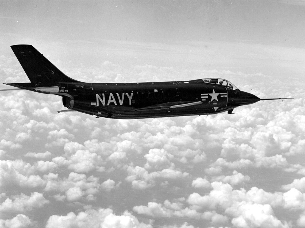 Today In Aviation History: First Flight of the McDonnell F3H Demon 13 1280px first mcdonnell f3h 1n demon in flight in 1954
