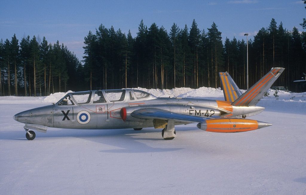 Today In Aviation History: First Flight of the Fouga CM.170 Magister 13 1280px fouga cm 170 magister at kuorevesi march 1987 34072944766