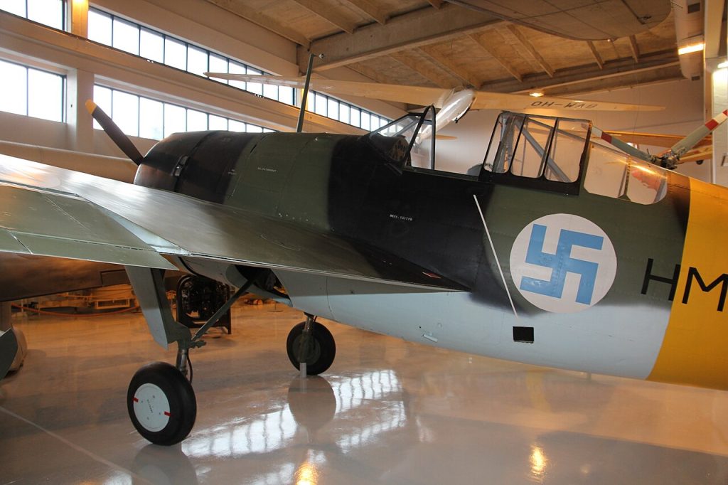 Today In Aviation History: First Flight of the VL Humu Prototype 13 1280px vl humu keski suomen ilmailumuseo 3