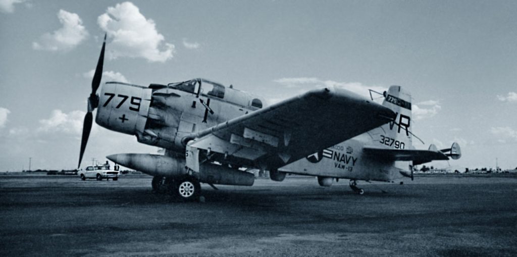 Boneyard Files: Douglas A-1 Skyraider - The Last Piston Powerhouse in the Desert 17 132790 A 1D Neil Aird 10091968 1280a