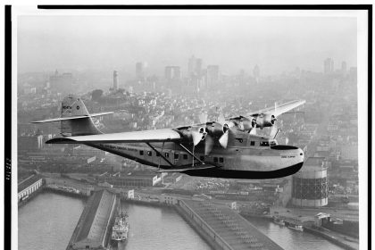 1339px China Clipper over San Francisco