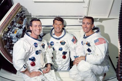 1350px The Apollo 7 Prime Crew GPN 2000 001160 1