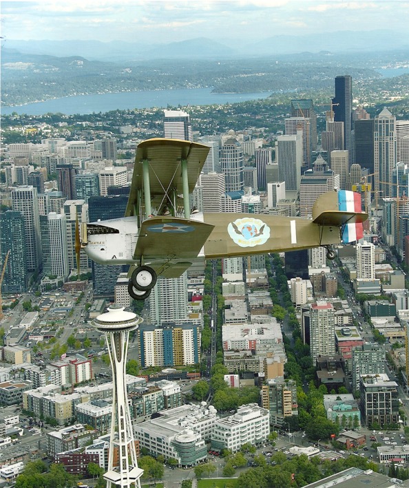 Douglas World Cruiser Replica Makes Oshkosh Debut 47 14 larsenspaceneedle