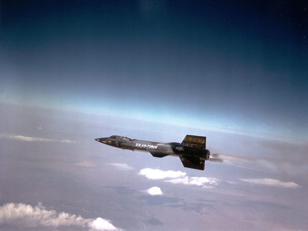 Today In Aviation History: Scott Crossfield Breaks Mach 2 11 1438px X 15 flying 1