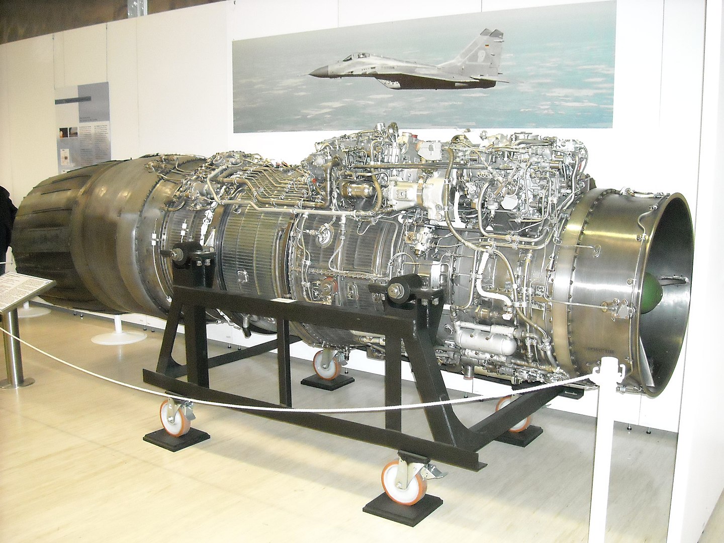 1440px Klimov RD 33 turbofan engine