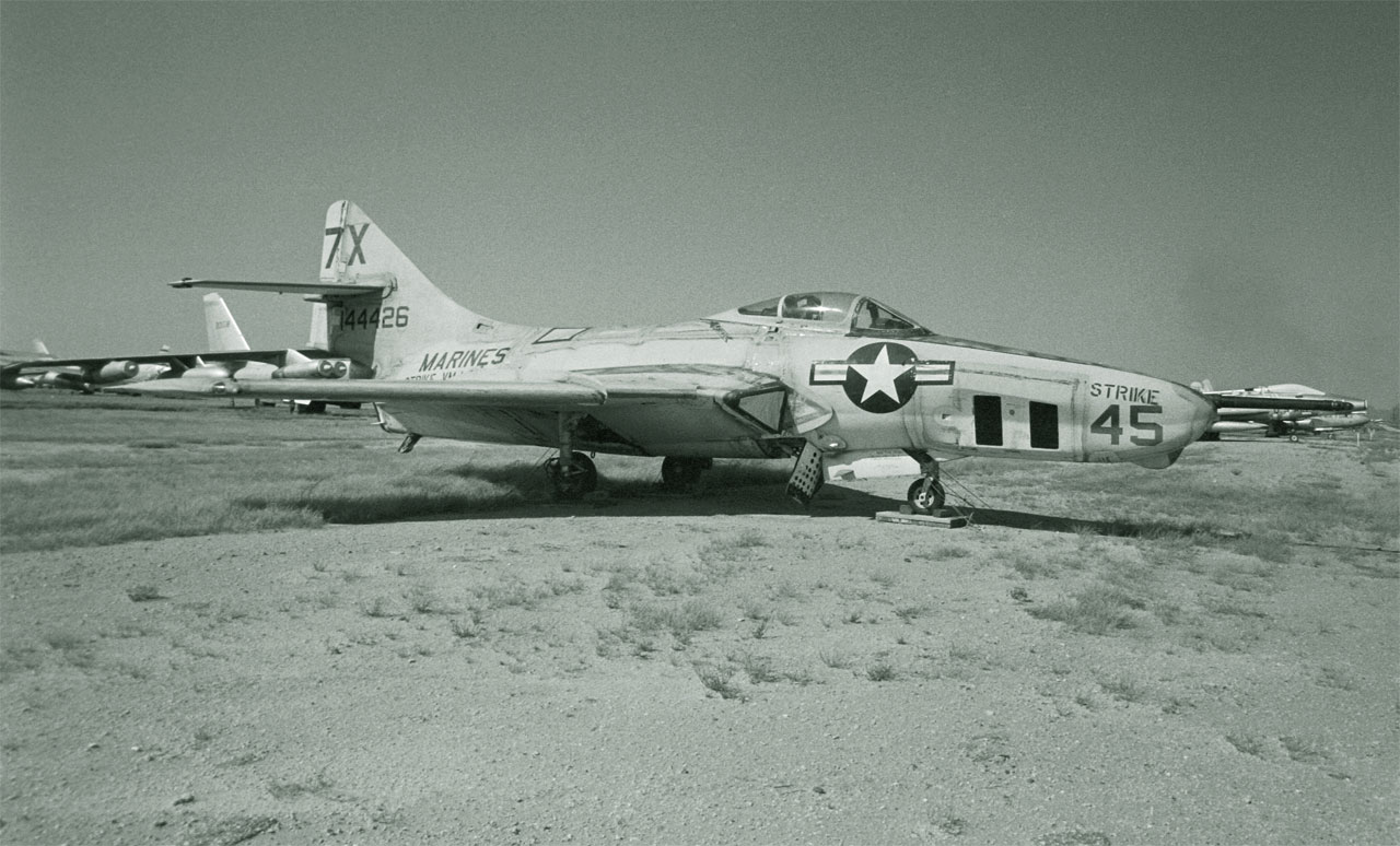 Boneyard Files: Grumman F-9F Cougar - The Swept Wing Panther in