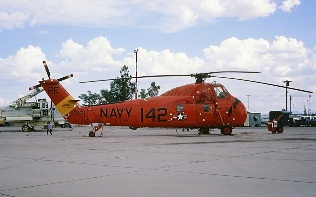 Boneyard Files: Sikorsky H-34 - The Multi-Utility Workhorse of the Fifties 17 147171 UH 34D Seahorse USN HT 8 Tom Baillie DavisMonthan 10091968 1280a
