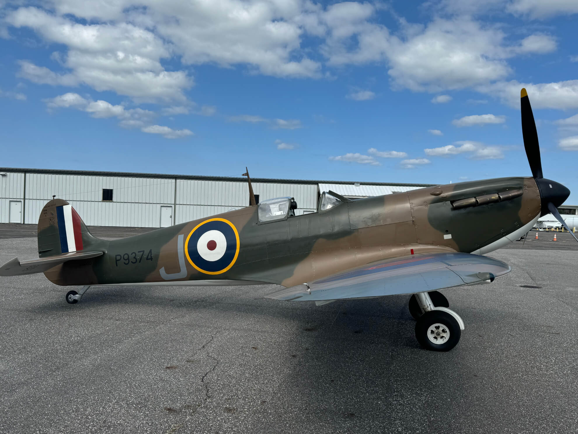 1940 Vickers Supermarine Spitfire Right Side