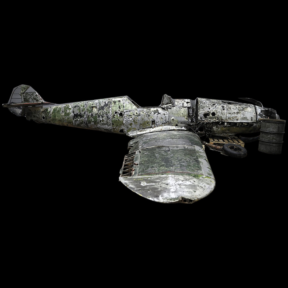 1941 Messerschmitt Bf 109F 4 Werk Number 8694 right wing