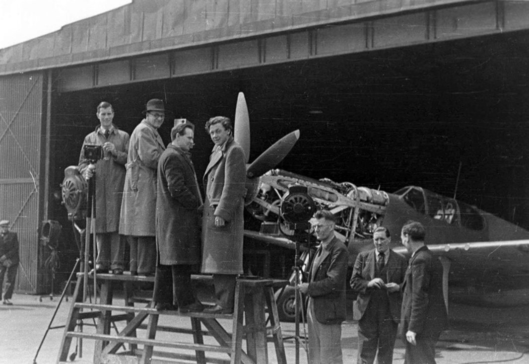 The Mustang and the Merlin 16 1943 Verity Films at Rolls Royce Hucknall Merlin powered North American Mustang