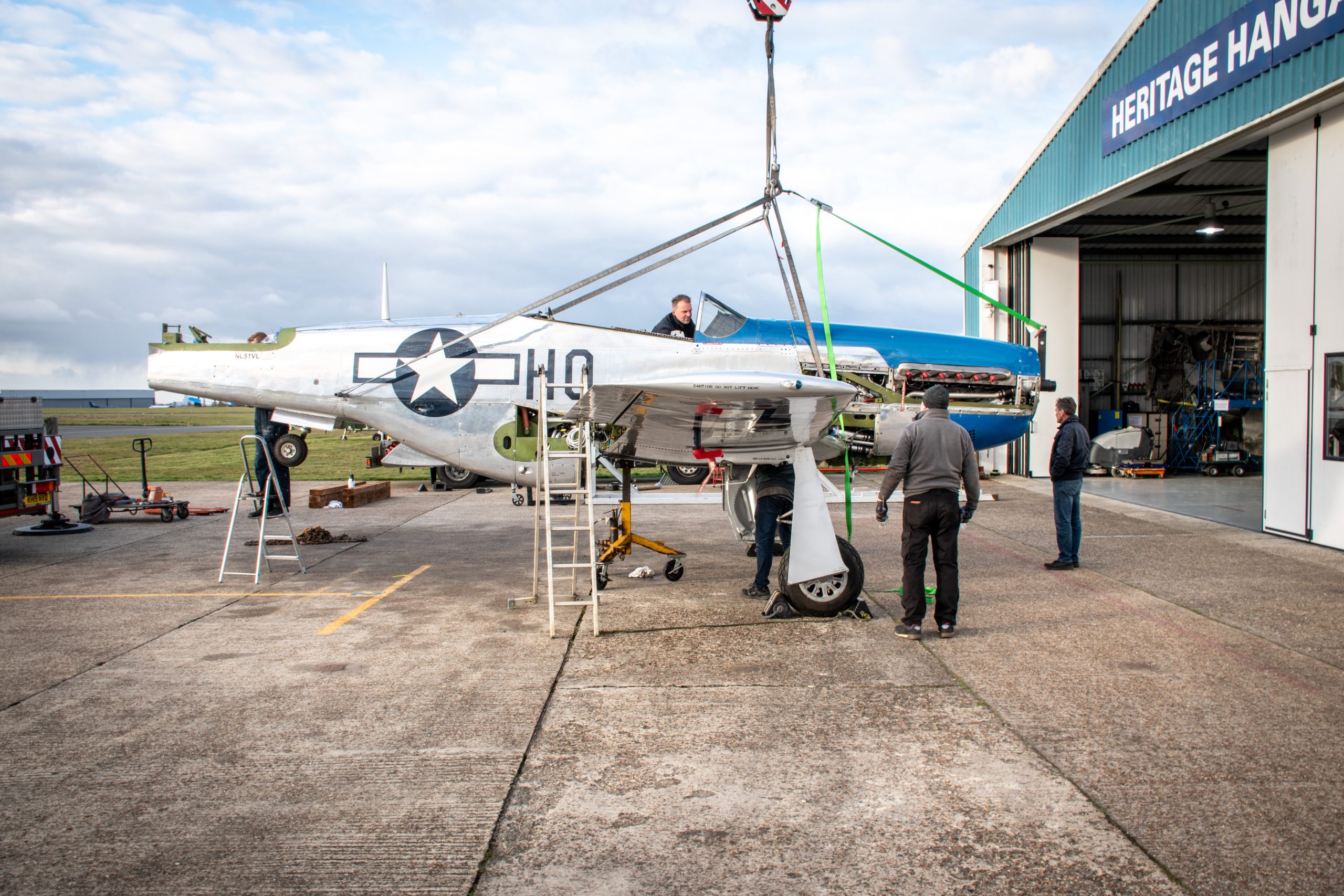 1944 P 51 Mustang ‘Moonbeam McSwine joins the Biggin Hill fleet