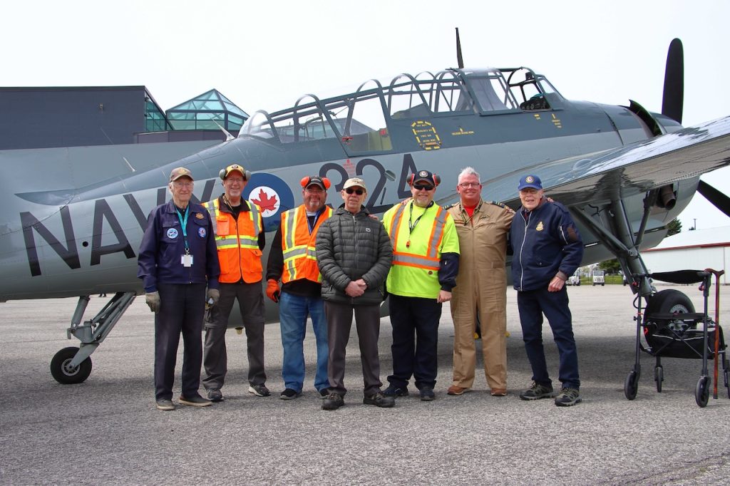 Canadian Warplane Heritage Museum Avenger Takes Flight After 17-Year Restoration 18 1945 Grumman TBM 3E Avenger RCN 86180 C GCWG first flight post resptration