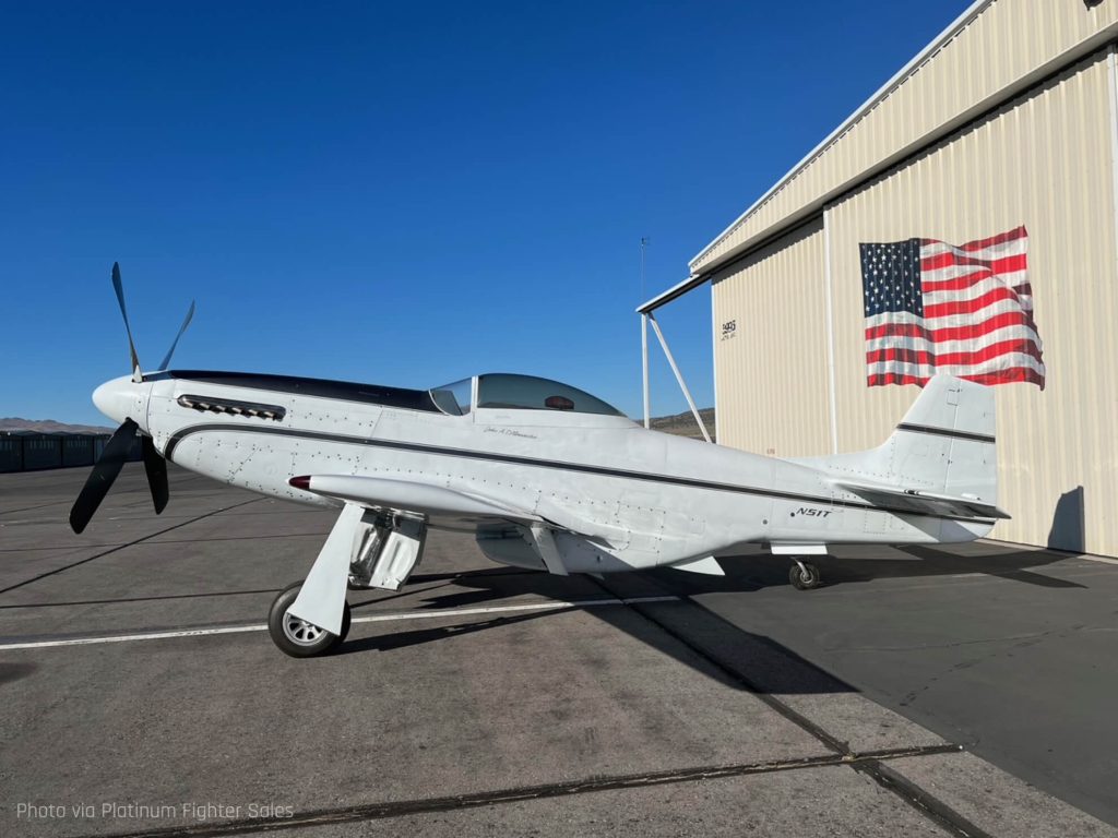 1945 North American Aviation P 51D Mustang N51T. D 5
