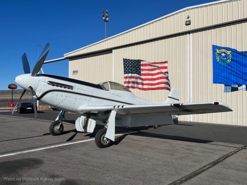 1945 North American Aviation P 51D Mustang N51T. 7290