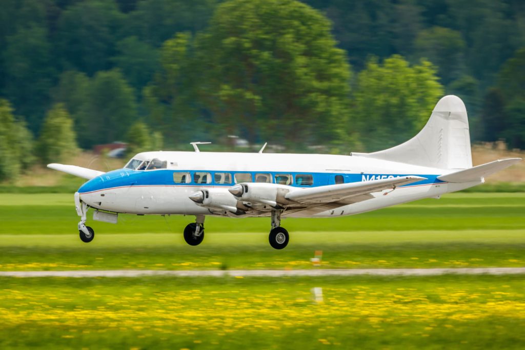 A 1954 de Havilland DH-114 Heron Listed for Sale by Platinum Fighter Sales 12 1954 DeHavilland DH 114 2X Heron 10