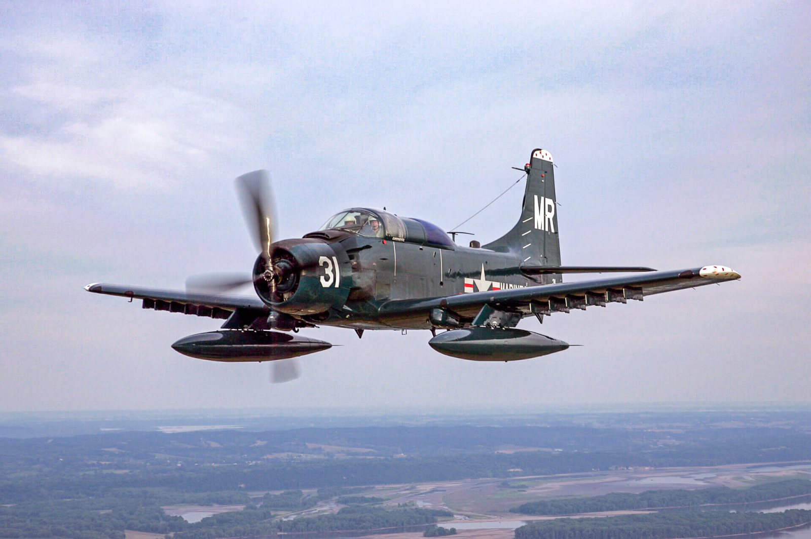 1957 Douglas EA 1E Skyraider