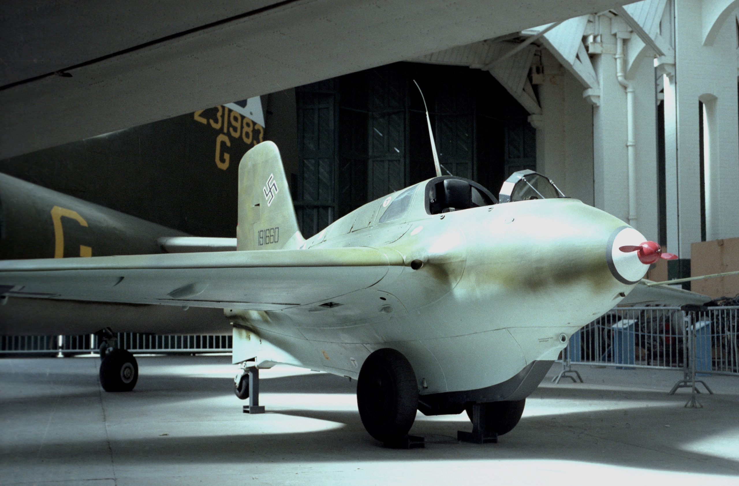1983 at Duxford Messerschmitt Me 163 191660 scaled