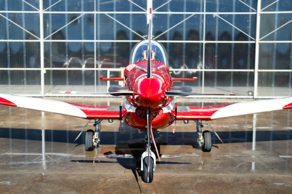 Royal Australian Air Force Aerobatic Team's 1991 Pilatus PC-9/A listed for Sale by Platinum Fighter 15 1991 pilatus pc 9 a vh ymk former raaf roulettes aerobatic 24