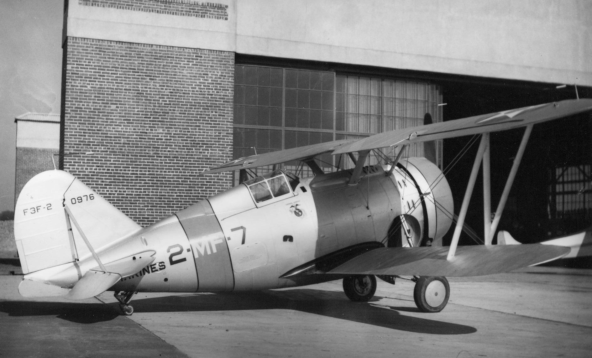 Raised From the Pacific: The Story of General Galer’s Grumman F3F “Flying Barrel" 22 1996.253.7376 012
