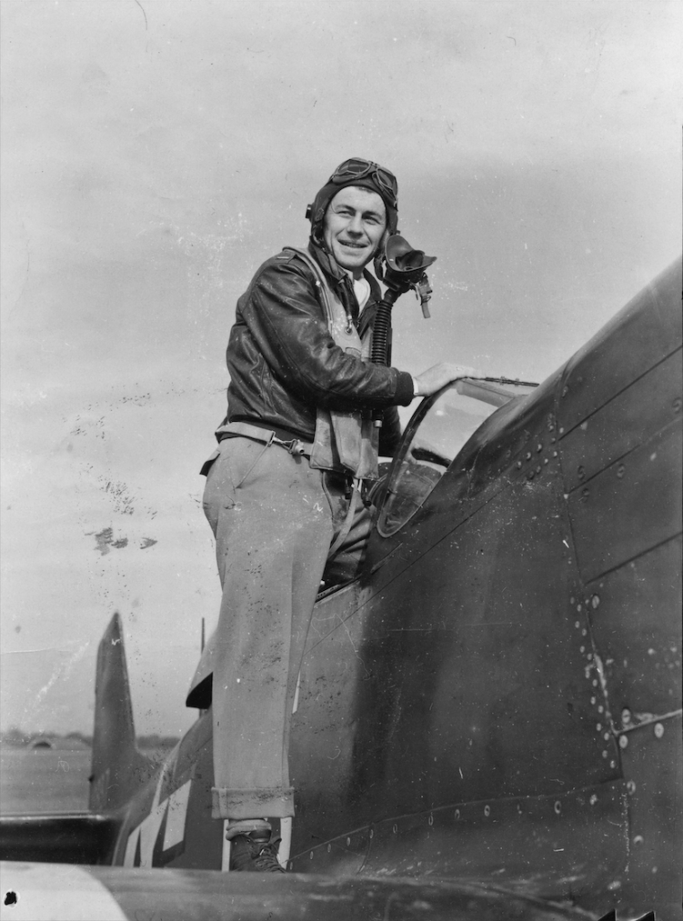 1st Lieutenant Chuck Yeager. American Air Museum in Britain