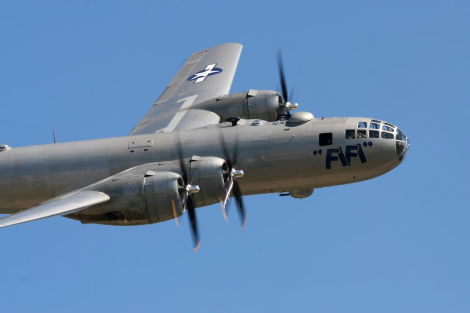 The CAF Ghost Squadron's Superfortress "FIFI" (Image Credit: CAF Ghost Squadron)