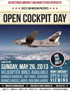Castle Air Museum Open Cockpit Day May 2013