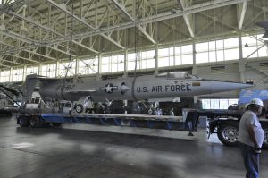 Starfighter is Hoisted off Trailer. (Image Credit: Pacific Aviation Museum)
