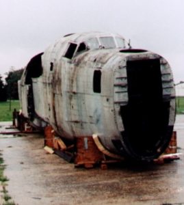 Sorry state of fuselage in 1995 (Image Credit: B-24 Liberator Restoration Australia)