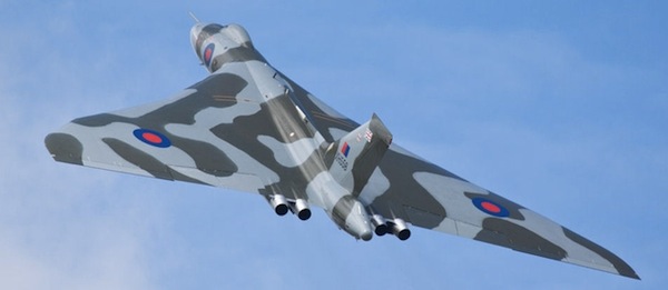 Avro Vulcan XH558 "The Spirit of Great Britain" will once again be able to soar above the clouds, enhancing both it's fuel economy and airframe longevity. (Image Credit: Vulcan to the Sky Trust)