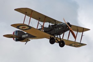 The Shuttleworth Collection's Bristol F.2 Fighter, one of three still airworthy today. (Image Credit: Creative Commons GNU 1.2)