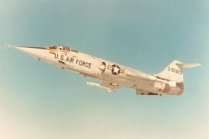 The "missile with a man in it," an F-104C at Homestead AFB in 1967  (Image Credit: USAF)